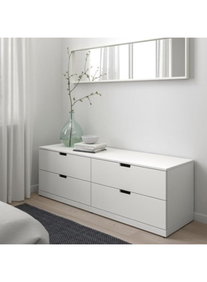 وحدة تخزين من الماظ، 1.60 م ، لون أبيض - Image 1